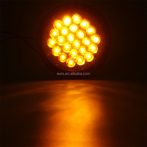 <span class=keywords><strong>Luce</strong></span> Circolare EURS Super Luminosa Rossa Bianca Gialla 0.24A 3.4W 12v 24 LED Fanale Posteriore per Camion - Product Image 4