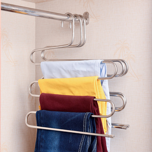 <span class=keywords><strong>Cintre</strong></span> de placard En Acier Inoxydable Multi-usages Magique Économiseur D'espace De Stockage D'espace Rack <span class=keywords><strong>cintre</strong></span> pour garde-robe - Product Image 2