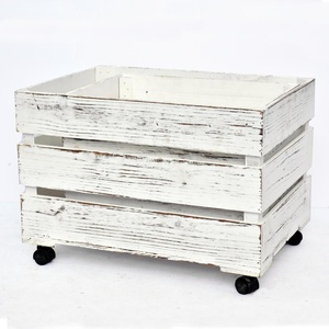 Boîtes en bois blanc pour artisanat, 19 pièces, accessoires De décoration De ferme, vente en gros - Product Image 2