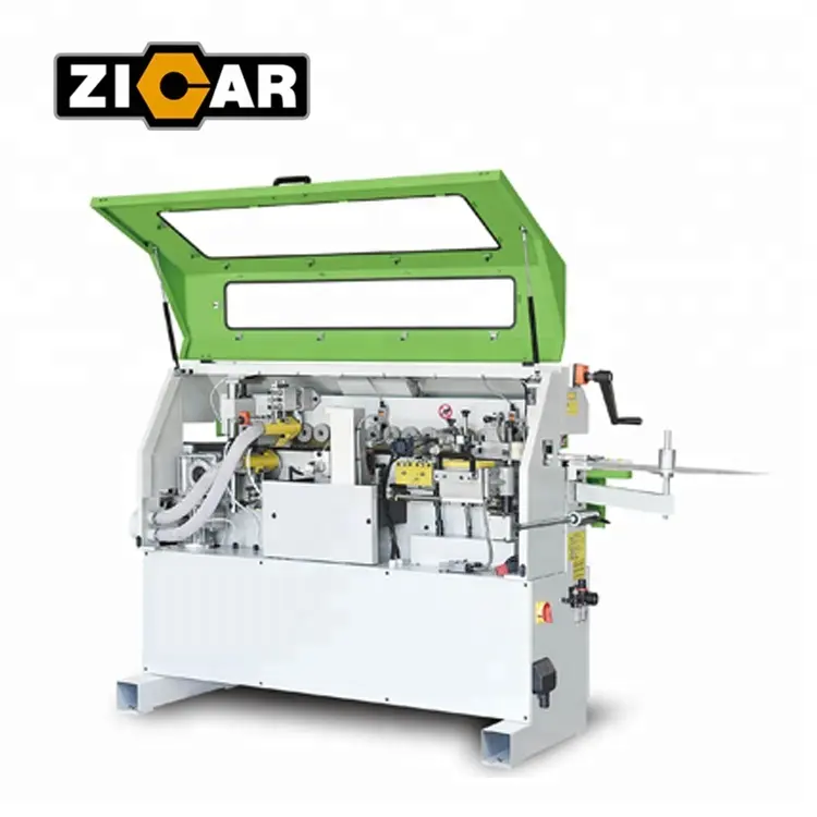 Zicar MF35 Automatische Kantenverlijmer 420/488Kg 0.4-2Mm 12-43Mm Min.130 0.6mpa 2.74kw Cn; shn Min.80 3-7M