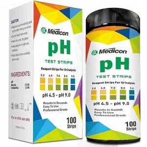 Mdk tiras de teste rápido ph 0-14, para papel de teste de ph da piscina