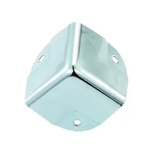 concave 40mm corner metal flat flightcase accessories
