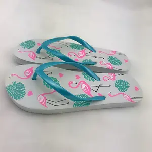 China manufacture latest design cheap rubber flip flop women for promotion