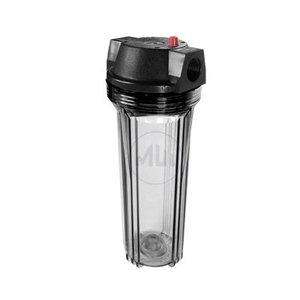 M601SC 10" Transparent Slim <b>Water</b> <b>Filter</b> Housing - Product Image 1