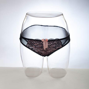 신지 뉴 스타일 마네킹 투명 마네킹 상반신 클리어 여성 힙 마네킹 속옷 디스플레이용 - Product Image 2