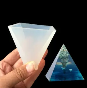 15CM Large Pyramid Silicone Molds for DIY Epoxy Resin Jewelry