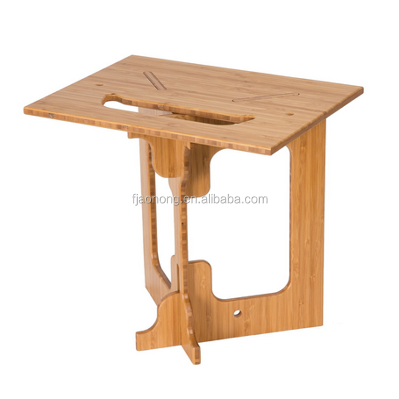 Aonong бамбука стол на коленях стоял рабочий стол
