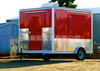 Silang US Standard Silang Camion de crème glacée Remorque de café Remorque de concession alimentaire entièrement équipée