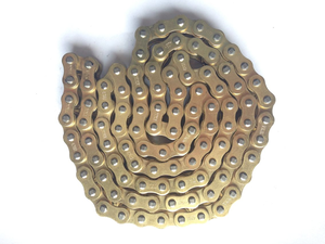 <span class=keywords><strong>Kit</strong></span> de transmission pour <span class=keywords><strong>moto</strong></span>, moule d'injection, couleur or, 428H-128L - Product Image 2
