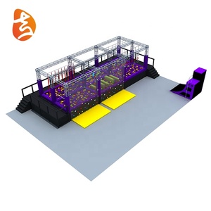 Trẻ Em Thể Thao Giải Trí Leo Núi Phòng Tập Thể Dục Công Viên Giải Trí Thiết Bị Sân Chơi Trong Nhà Để Bán - Product Image 6