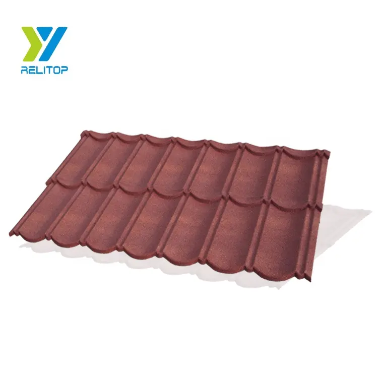 Best quality mix color coated steel roof tile