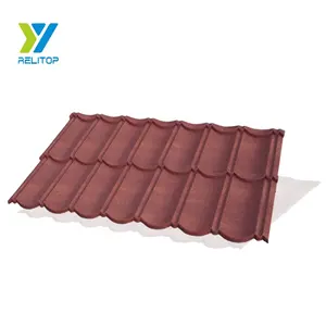 Best quality mix color coated steel roof tile