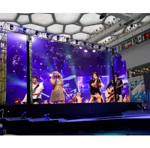 Nachtclub/bar live zeigt bühne hintergrund dünne tragbare schrank voller farbe SMD outdoor indoor led display p 3,91