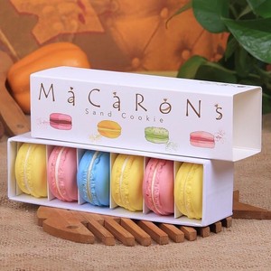 Bán buôn tùy chỉnh thiết kế in logo Macarons hộp với chèn có thể gập lại bánh cookie Bánh Mì Bánh Ngọt Bánh rán Macaron bao bì hộp - Product Image 1