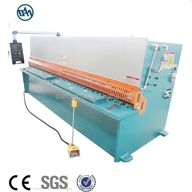 Máquina hidráulica de fabricación de placas de hierro, cizalladora de placas de hierro, cnc/nc, máquina de corte para desechos de Metal, 10-33 veces