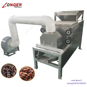 Kakao Fasulye Cilt Kabuğu Sökücü Kavrulmuş Kakao Çekirdeği Soyma Makinesi