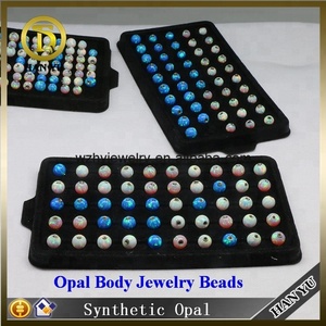 ขายส่งญี่ปุ่นโอปอลสังเคราะห์ลูกปัดโอปอสำหรับเครื่องประดับร่างกาย - Product Image 3