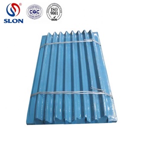 Shanbao <span class=keywords><strong>PE</strong></span> 250x400,500x750,600x900,1000x1200 <span class=keywords><strong>Jaw</strong></span> Crusher สวมใส่อะไหล่ <span class=keywords><strong>Jaw</strong></span> Liner แผ่น - Product Image 5
