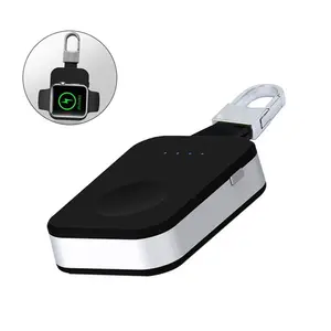 Magnetic Wireless Charger for Apple Watch 1 2 3 4 5 6 7 8, Portable Travel Keychain Mini Power Bank