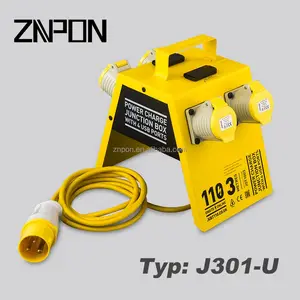 ZNPON TYP J301-U électrique charge électrique boîte de jonction avec 4 ports USB