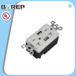 Fad BAS15-2USB UL regleta de alimentación eléctrica enchufe de pared tomas de corriente con <span class=keywords><strong>usb</strong></span> - Product Image 3