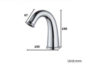Contemporáneo latón cromado del <span class=keywords><strong>Sensor</strong></span> lavabo grifo <span class=keywords><strong>de</strong></span> <span class=keywords><strong>agua</strong></span> - Product Image 6