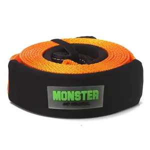 Monster4WD-Cuerda de recuperación de emergencia, correa de remolque para coche