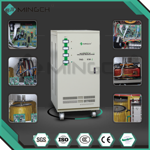 MINGCH TNS-Z 3 단계 ac. Avr 자동 전압 조정기 15kva 9kva 6kva 20kva 30kva 380 볼트 전압 조정기