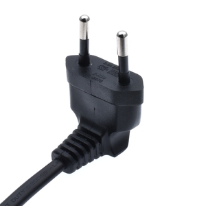 Certification VDE Européen 2Pin CEE7/16 à Angle IEC320 C7 Figure 8 rallonge CA 2 broches Cordon D'<span class=keywords><strong>alimentation</strong></span> Câble de prise - Product Image 2