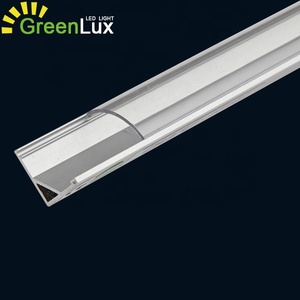 10mm <span class=keywords><strong>16mm</strong></span> 20mm 30mm larghezza angolo led profilo in alluminio