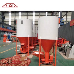 Animal Feed Mill Mixer Price Good Poultry Chicken Feed Mixer Grinder Machine Combina Tin Machine For Animal Food Mixer And Crush