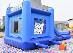 Venta caliente barato comercial gorila inflable, saltando castillo hinchable con tobogán, inflable Combo - Product Image 5