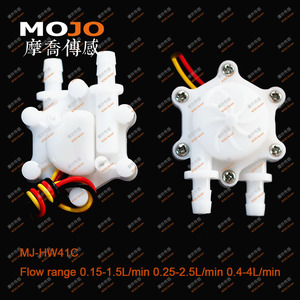 Medidor de Flujo de Agua con Turbina MJ-HW41C de 1/4'' con Conexión de Entrada y Salida Simétrica - Product Image 5