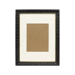 Porte documents A4 en bois, pour décoration de la maison, cadre de certificat, avec tapis