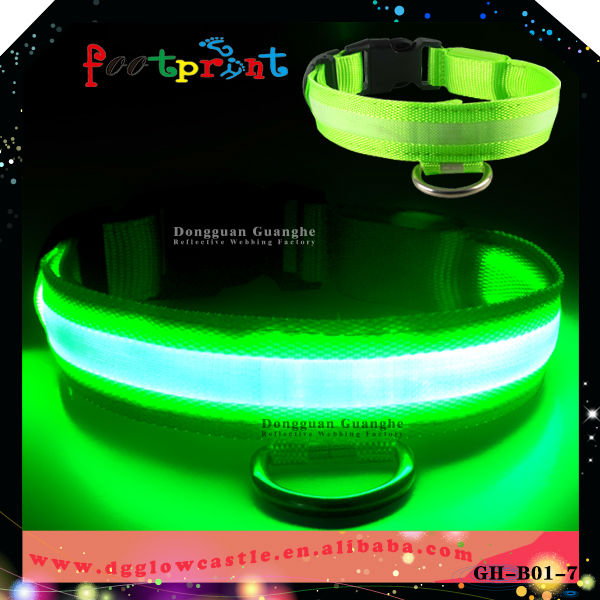 Популярным домашним животным эластичный из светодиодов логотип ошейник