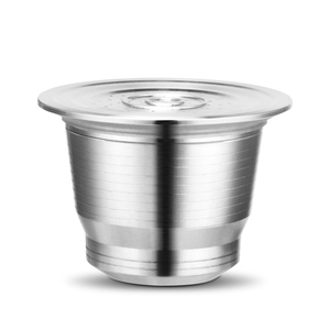 Acier inoxydable vente en gros livraison directe 304 recharge café thé filtre Nespressoo Dolce Gusto riche crème mise à niveau pour <span class=keywords><strong>Nespresso</strong></span> - Product Image 3