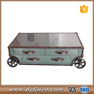 억만 장자 알루미늄 작은 커피 테이블 - Product Image 1