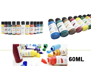 Set di vernici acriliche per bambini di qualità sfusa da 12 colori 60ml con certificazione professionale - Product Image 4