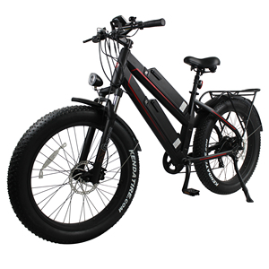 Vélo électrique à gros pneus, vélo de plage et de neige, vélo électrique à gros pneus de 26 pouces, 4,0 pouces, vélo électrique de montagne avec Shimano - Product Image 4