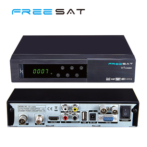 Full HD Kỹ Thuật Số Freesat V7 Combo DVB-S2 DVB-T2 Receiver Vệ Tinh cho <span class=keywords><strong>Biss</strong></span> Key Powervu Cccam - Product Image 1