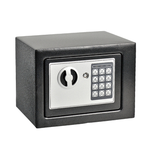 Coffre-fort électronique numérique en acier laminé à chaud Sinlen S17ET avec clé de secours, couleur personnalisée, 230x170x170mm, pour lieux publics et hôtels - Product Image 2