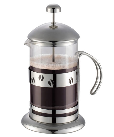 Haonai A11 600ml glass french press stainless steel french press coffee french press