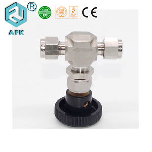 6mm 8mm 10mm 1/8インチ 1/4インチ 3/8インチ 1/2インチ 油圧水ニードルバルブ（流量計付き）3000psiおよび6000psi - Product Image 3