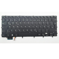 Teclado para Portátil HK-HHT para DELL XPS 15 9550 9560 9570, Teclado Retroiluminado GR Alemán