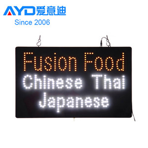 Pantalla LED de neón para interiores, pantalla LED intermitente para <span class=keywords><strong>Buffet</strong></span>, tienda de alimentos y comida, proveedor de fábrica - Product Image 6