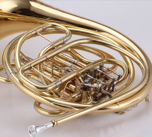Instrumentos Musicales Profesionales de Trompa Francesa Doble de 4 Llaves - Product Image 6