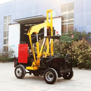 เสา hole digger พร้อม <span class=keywords><strong>erection</strong></span> เครื่องอินโดนีเซีย - Product Image 4