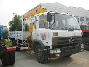 DongFeng 10 t camión grúa, 10 toneladas <span class=keywords><strong>hiab</strong></span> grúas, nudillo 10000 kg crane truck - Product Image 1