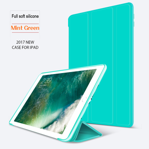 acquisto all'ingrosso molle del silicone Leggero fatto di alta qualità pure colorful casi <span class=keywords><strong>tablet</strong></span> Per <span class=keywords><strong>apple</strong></span> nuovo <span class=keywords><strong>iPad</strong></span> 2017 - Product Image 6
