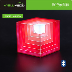 2016 Cubic Cầu Vồng cho <span class=keywords><strong>mini</strong></span> <span class=keywords><strong>segway</strong></span> loa <span class=keywords><strong>bluetooth</strong></span> không dây - Product Image 4